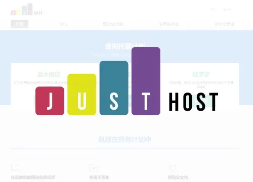 【测评】justhost 新西伯利亚VPS（联通快乐鸡）10.24元/月 封面图